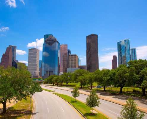 Skyline of Houston Texas