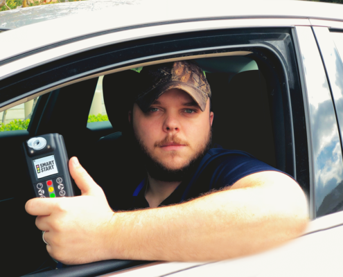 Smart Start Ignition Interlock Client in Vehicle