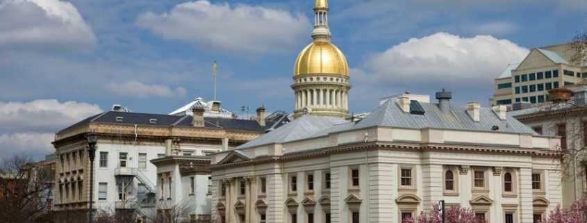 New laws from New Jersey legislative building