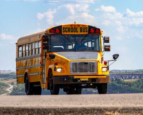 School Bus with Ignition Interlock